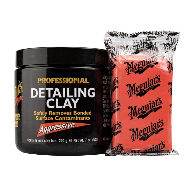 Meguiar's Plastelina Curatare Depuneri Suprafete Afresiva Detailing Clay 200G C2100