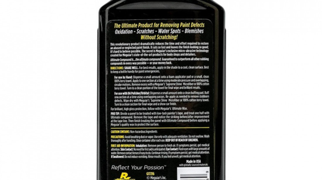 Meguiar's Polish Abraziv Ultimate Compound 450ML G17216