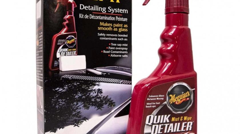 Meguiar's Quick Clay Starter Kit Decontaminare Vopsea G1116EUMG