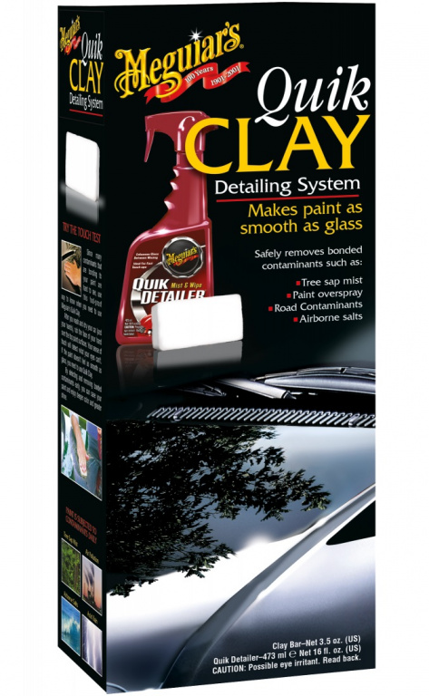 Meguiar's Quick Clay Starter Kit Kit Decontaminare Vopsea G1116EU