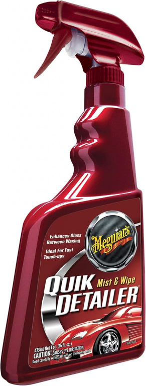 Meguiar's Quik Detailer Mist &amp; Wipe Solutie Detailing Rapid 473ML A3316