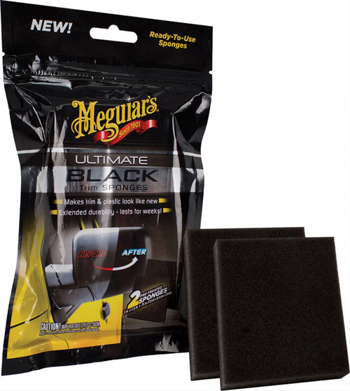 Meguiar's Set 2 Buc Bureti Aplicare Plastic Exterior Ultimate Black Trim Sponges G15800