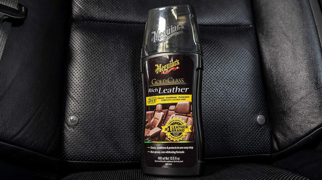 Meguiar's Solutie Curatare Si Intretinere Piele Premium Conditioner Gold Class Rich Leather 400ML G17914