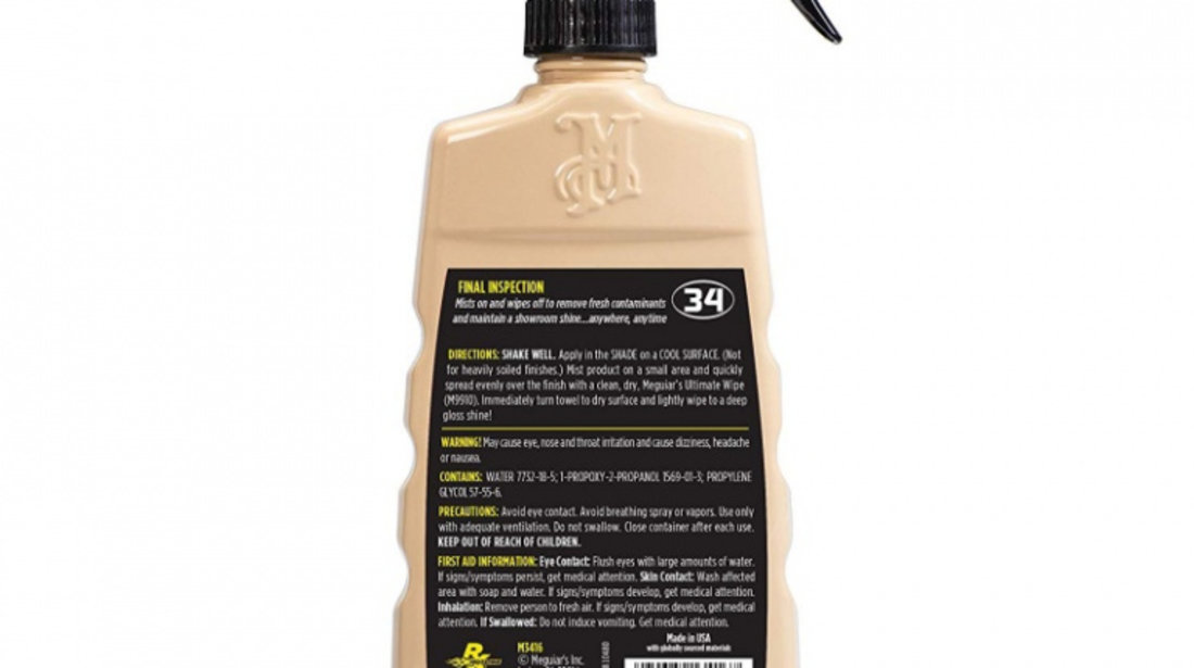 Meguiar's Solutie Curatare Urme De Pe Caroserie Final Inspection 473ML M3416