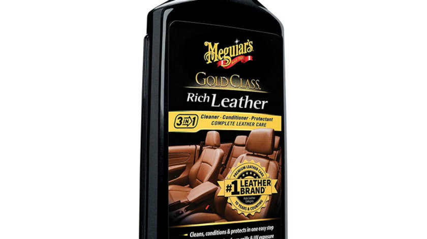 Meguiar's Solutie Curatat Si Intretinere Piele Gold Class Leather Cleaner &amp; Conditioner 414ML G7214