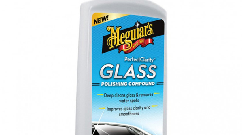 Meguiar's Solutie Polish Sticla Perfect Clarity Glass Polishing Compound 235ML G8408