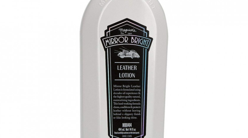 Meguiar's Solutie Protectie Piele Mirror Bright Leather Lotion 414ML MB0414EU