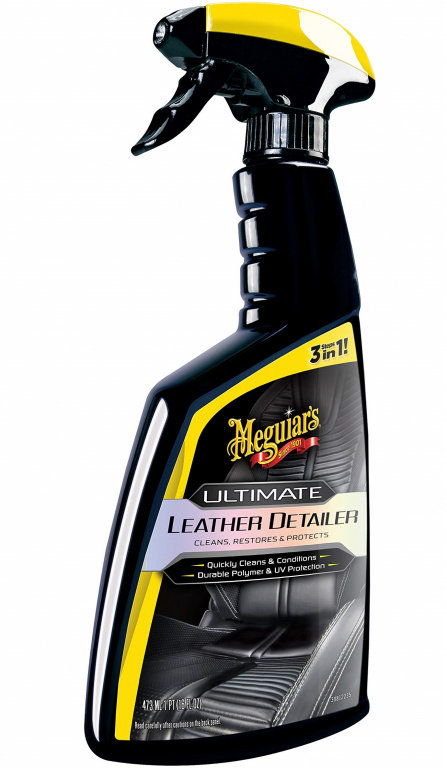 Meguiar's Ultimate Leather Detailer Leather Cleaner, Leather Conditioner &amp; UV Protection Solutie...