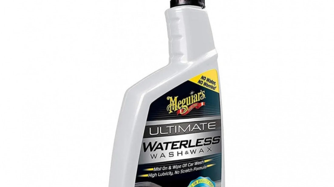 Meguiar's Ultimate Waterless Wash &amp; Wax Anywhere Solutie Spalare Rapida 769 ML G3626MG