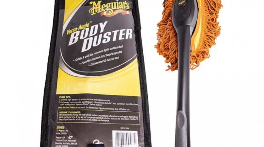 Meguiar's Versa-Angle Body Duster - Perie Praf Microfibre Maner Ajustabil X1180EUMG