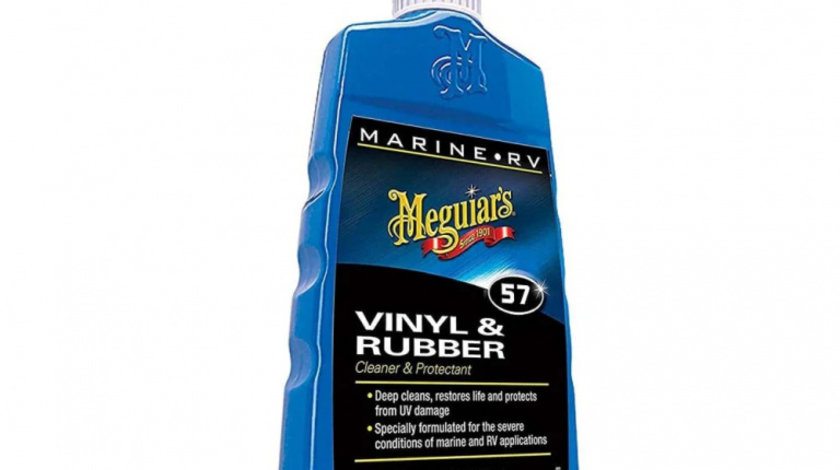 Meguiar's Vinyl &amp; Rubber Cleaner / Conditioner Solutie Curatare Vinil &amp; Cauciuc 473ML M5716MG