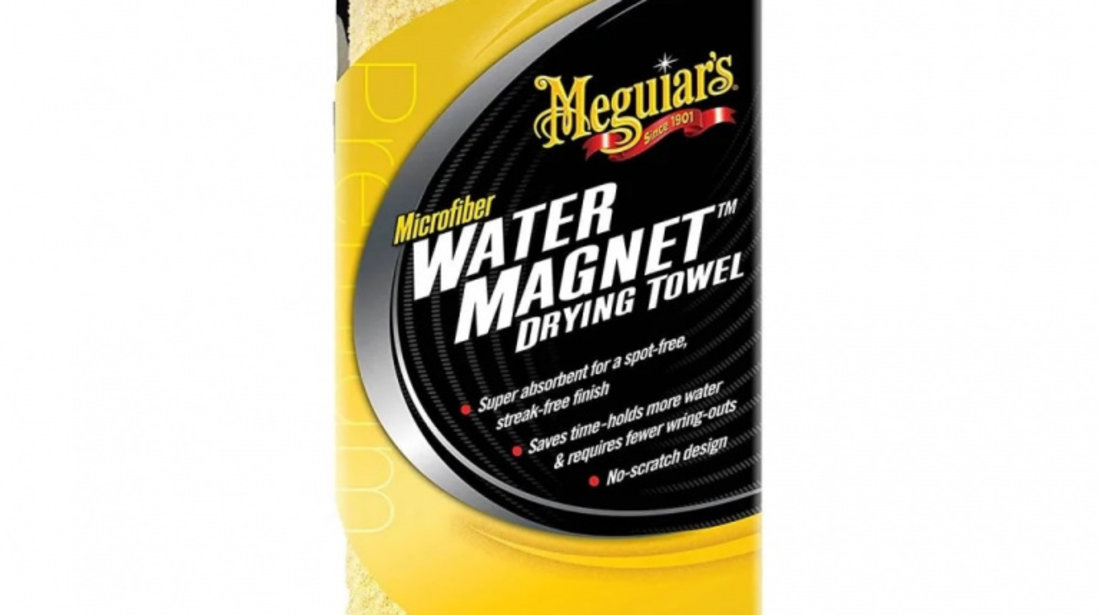 Meguiar's Water Magnet Microfiber Drying Towel Prosop Uscare Auto X2000EUMG