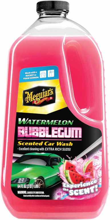 Meguiar's Watermelon Bubblegum Scented Car Wash Solutie Spalat Auto Aroma De Pepene Si Bubblegum 1.89L G250464