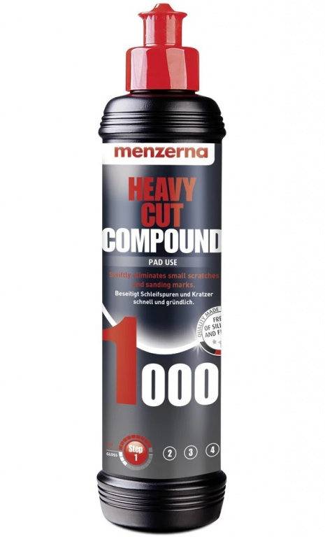 Menzerna Heavy Cut Compound 1000 Pasta Polish Abraziva 250ML 250PG1000