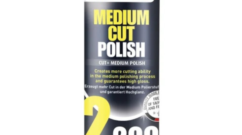 Menzerna Medium Cut Polish 2200 Pasta Polish Mediu 250ML MC2200-250