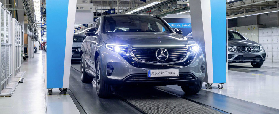 Mercedes 1 - Audi 0. Noul EQC este cu 8.600 de euro mai ieftin decat E-Tron, SUV-ul electric din Ingolstadt Mercedes 1 - Audi 0. Noul EQC este cu 8.600 de euro mai ieftin decat E-Tron, SUV-ul electric din Ingolstadt