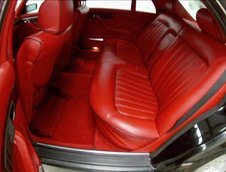 Mercedes 500 SEL cu interior Hermes
