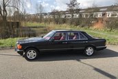 Mercedes 500 SEL cu interior Hermes