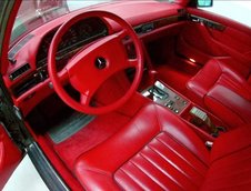 Mercedes 500 SEL cu interior Hermes