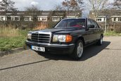 Mercedes 500 SEL cu interior Hermes