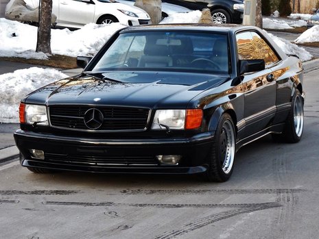 Mercedes 560 SEC AMG 6.0 Widebody de vanzare