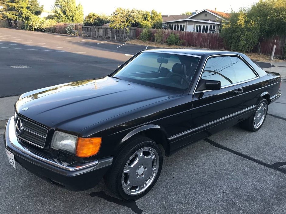 Mercedes 560SEC cu 307000 mile