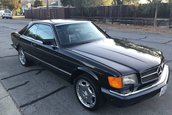 Mercedes 560SEC cu 307000 mile