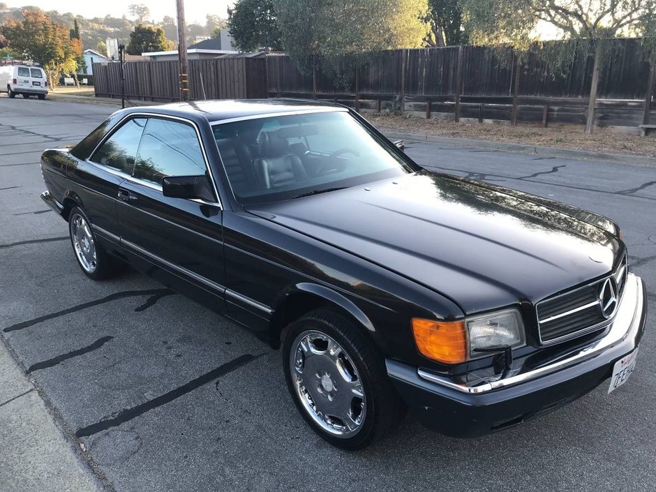 Mercedes 560SEC cu 307000 mile