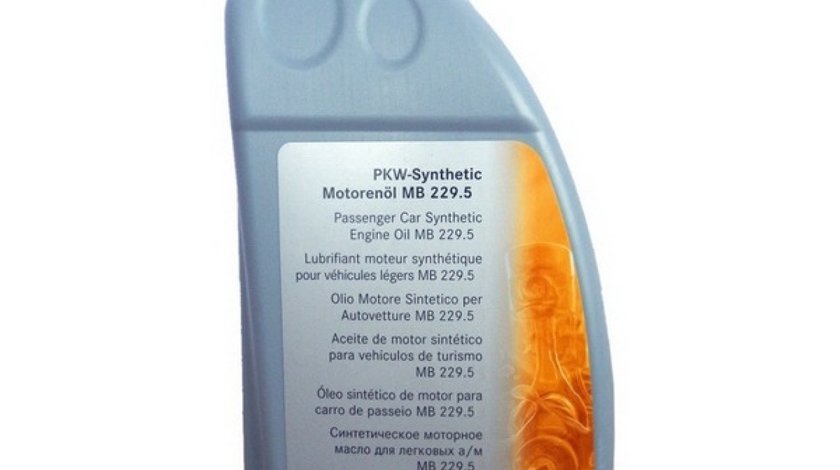 MERCEDES 5W-40 229.5 1L MERCEDES-BENZ A0009898301BAA6 <br>