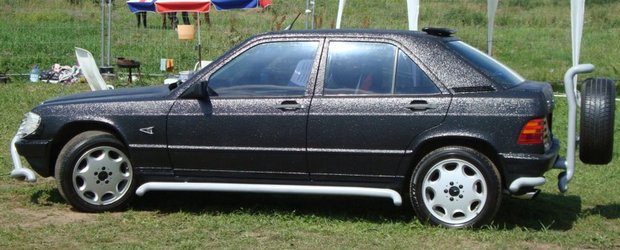 Mercedes 90E - Russian Tuning Style, kitsch sau capodopera?