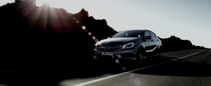 Mercedes A-Class - Primele imagini video cu noua generatie