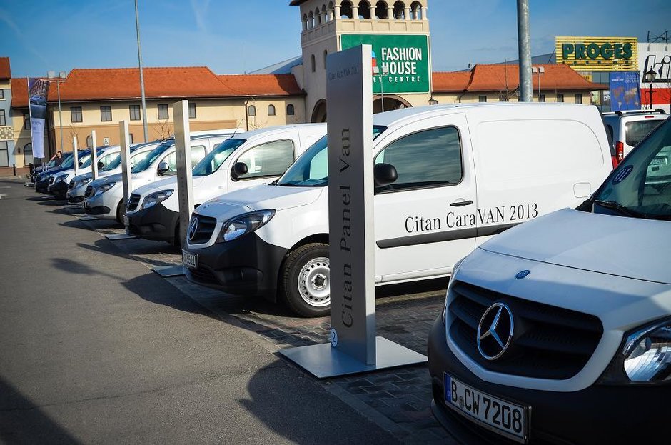 Mercedes a dat drumul evenimentului international Citan CaraVAN 2013