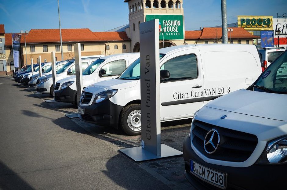 Mercedes a dat drumul evenimentului international Citan CaraVAN 2013 Mercedes a dat drumul evenimentului international Citan CaraVAN 2013