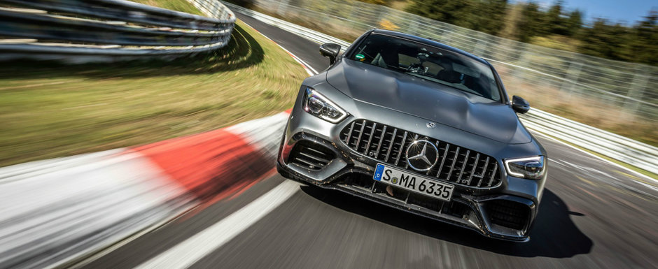 Mercedes a mers pe Nurburgring cu un singur scop: sa bata Porsche Panamera. Si a reusit Mercedes a mers pe Nurburgring cu un singur scop: sa bata Porsche Panamera. Si a reusit