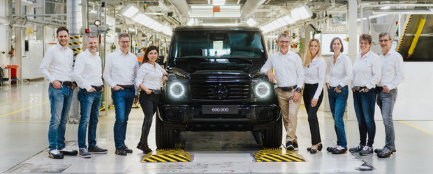 Mercedes a produs exemplarul G-Class cu numarul 600.000