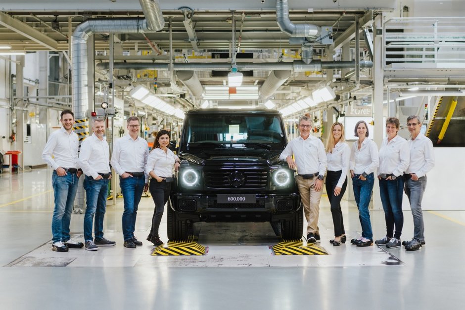 Mercedes a produs exemplarul G-Class cu numarul 600.000