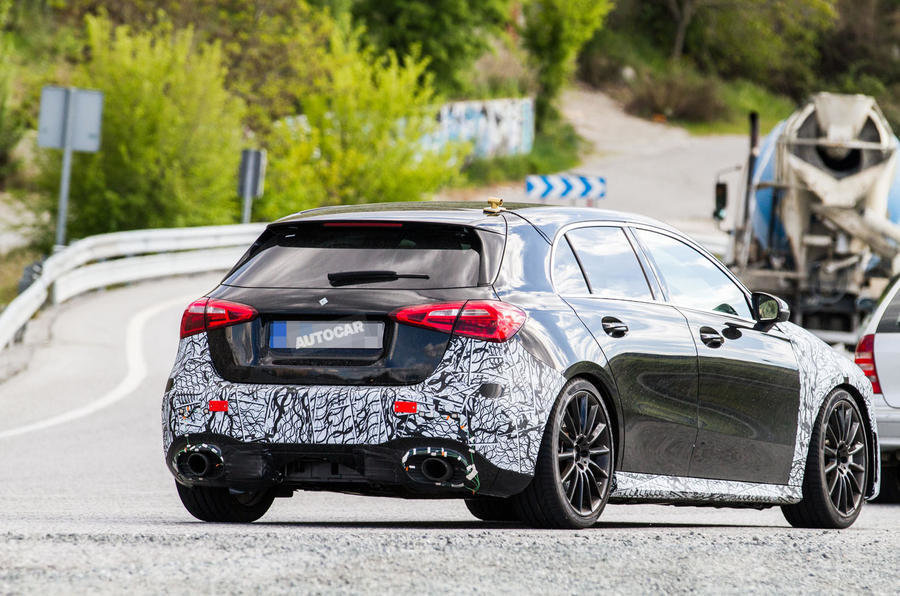 Mercedes A35 AMG - Noi Poze Spion