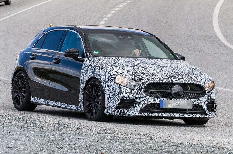 Mercedes A35 AMG - Noi Poze Spion