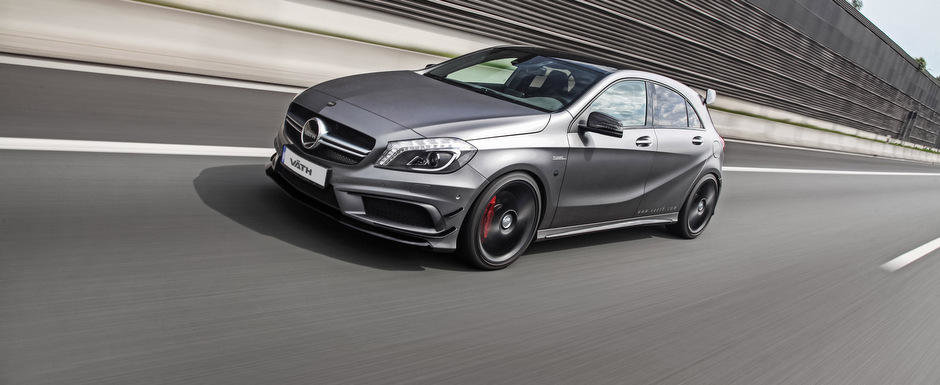 Mercedes A45 AMG de la Vath: 425 CP, fibra de carbon, plus alte bunatati