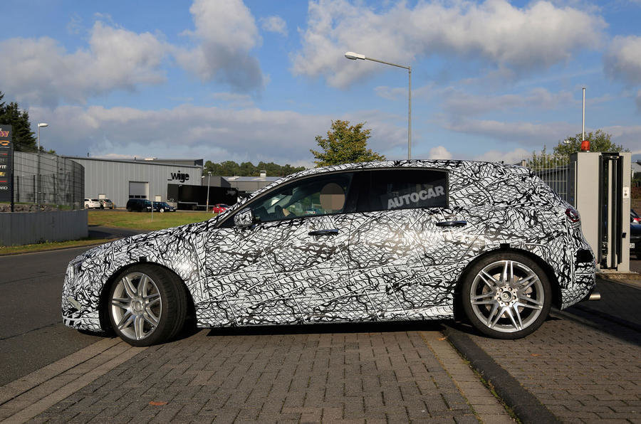 Mercedes A45 AMG in versiunea de productie