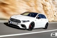 Mercedes A45 AMG - Ipoteza de design