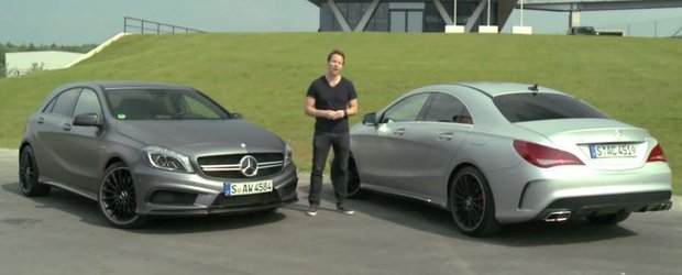 Mercedes A45 AMG vs. CLA 45 AMG