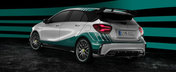 Mercedes celebreaza succesul din Formula 1 cu un hot-hatch de 381 CP