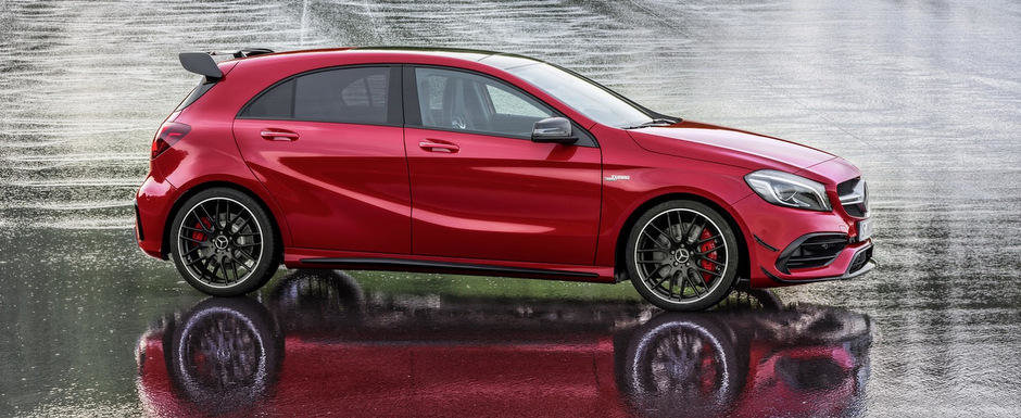 Mercedes A45 primeste 381 CP si redevine cel mai puternic hot-hatch al planetei