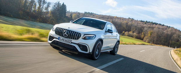 Mercedes aduce inca doua SUV-uri de performanta in Romania. De la cat pleaca GLC 63 AMG si GLC 63 AMG Coupe