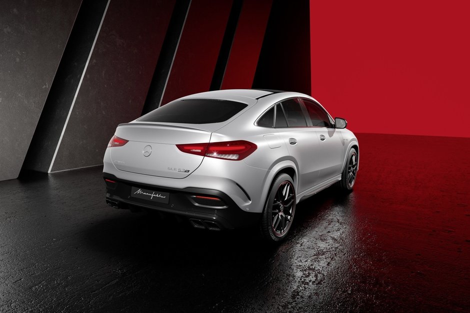 Mercedes-AMG GLE Manufaktur Arctic Silver edition si Mercedes-AMG GLS Manufaktur Arctic Silver edition