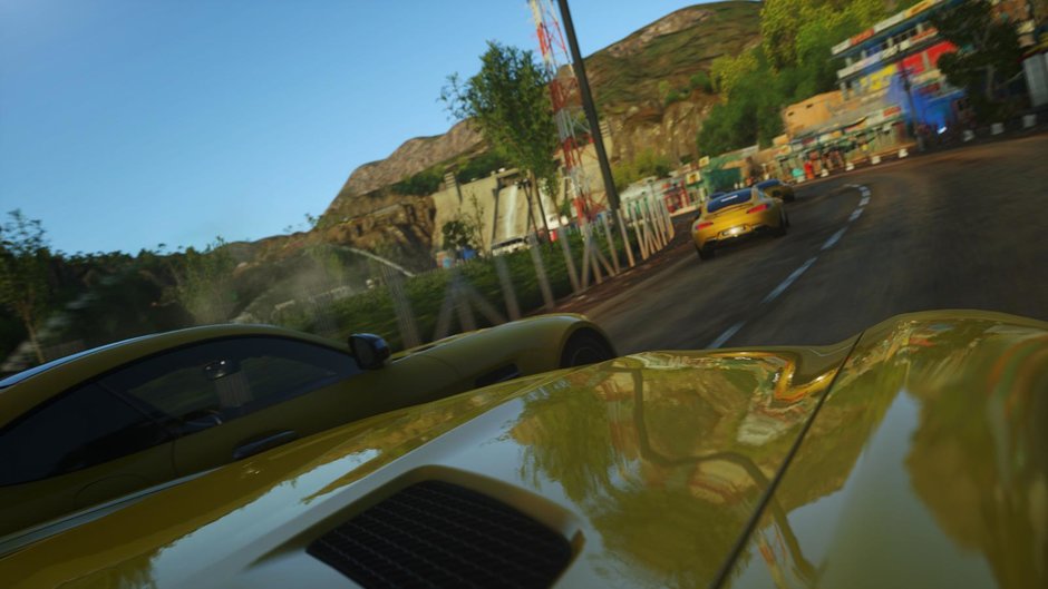 Mercedes AMG GT in DRIVECLUB