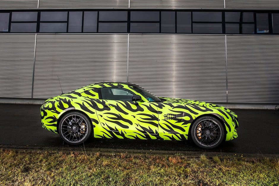 Mercedes AMG GT - Poze Spion