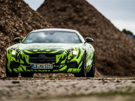 Mercedes AMG GT - Poze Spion