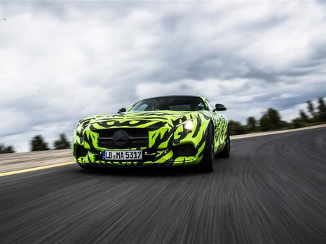 Mercedes AMG GT - Poze Spion